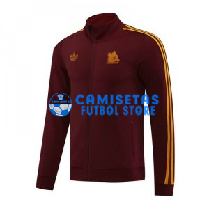 Chaqueta AS Roma 2024/2025 Rojo Oscuro